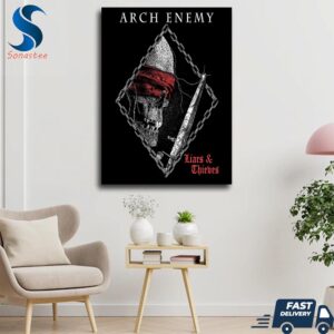 Arch Enemy's New Song Is Called Liars And Thieves From Their Upcoming Album Blood Dynasty Wall Decor Canvas Poster