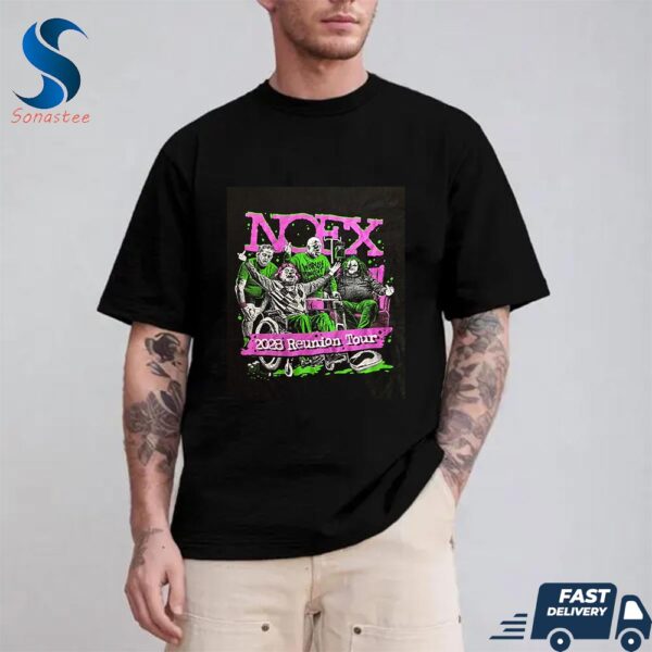 NOFX Sum 41 The Final Tour 2024 Big Cream Tee And Thanks For All The Show Merch Unsex T Shirt