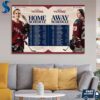 PWHL Toronto Sceptres Team Schedule For The 2024-2025 Season Wall Decor Canvas Poster