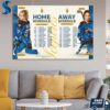 PWHL Victoire de Montreal Team Schedule For The 2024-2025 Season Wall Decor Canvas Poster